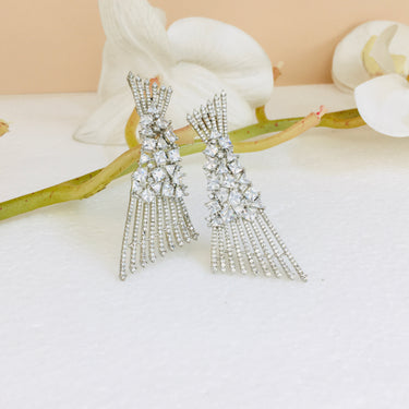 Diamond Cocktail Earrings Zayn Luxury Jewellery